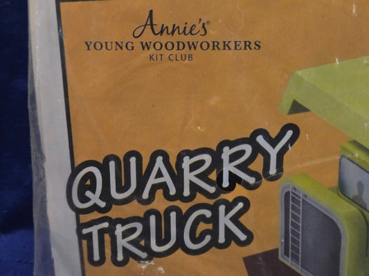 ANNIES YOUNG WOODWORKERS "ROCK" QUARRY TRUCK COMPLETE KIT NEW SEALED YWW12R(Copy) (Copy) (Copy) (Copy)