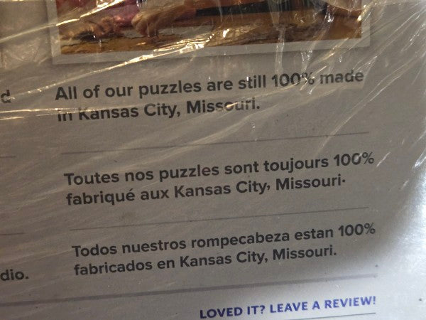 Springbok Dream Garage 2000 Piece Adult Jigsaw Puzzle – Classic Car Collection Scene 60 Year Anniversary box