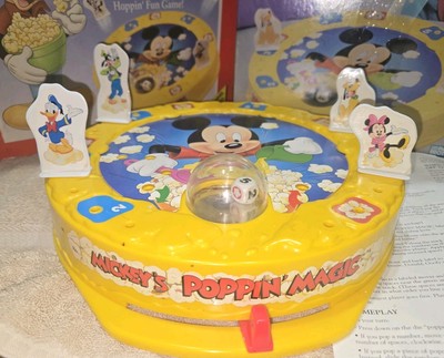 1991 Mickey's Poppin' Magic Game Mickey & Friends Dice Popping Fun 100% Complete