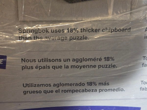 Springbok Dream Garage 2000 Piece Adult Jigsaw Puzzle – Classic Car Collection Scene 60 Year Anniversary box