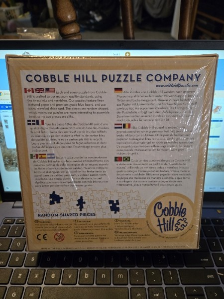 Cobble Hill Adirondack Birds 1,000 Piece Jigsaw Puzzle great winter scene new sealed