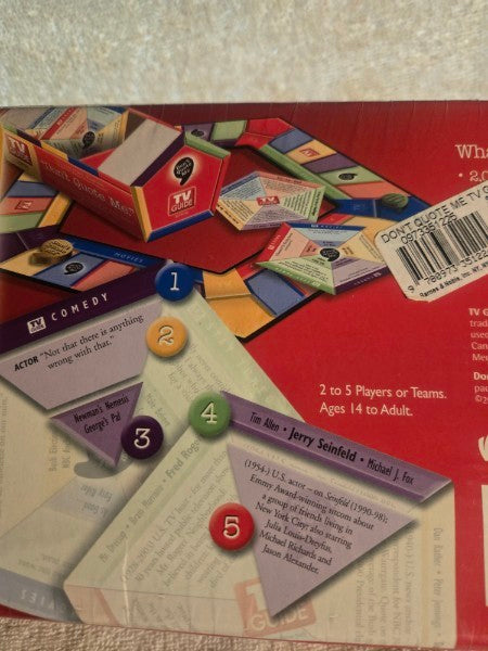 TV Guide Don't Quote Me Board Game Wiggles 3D New Factory Sealed Vintage 2004