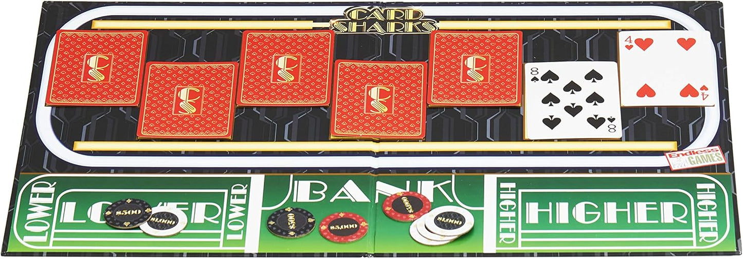 CARD SHARKS- THE OFFICIAL BOARD GAME OF THE T.V GAME SHOW BY ENDLESS GAME 2020 NEW SEALED