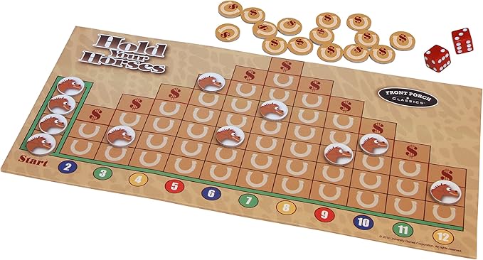 Hold Your Horses The Horse Race Game Front Porch Classics NIB sealed