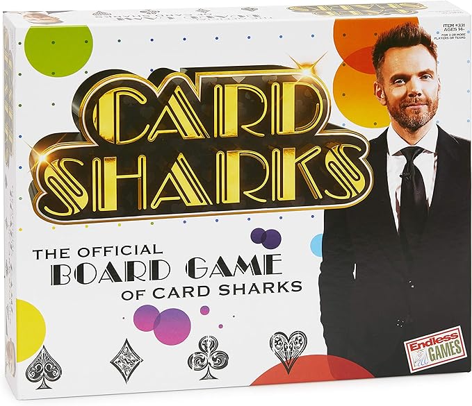 CARD SHARKS- THE OFFICIAL BOARD GAME OF THE T.V GAME SHOW BY ENDLESS GAME 2020 NEW SEALED