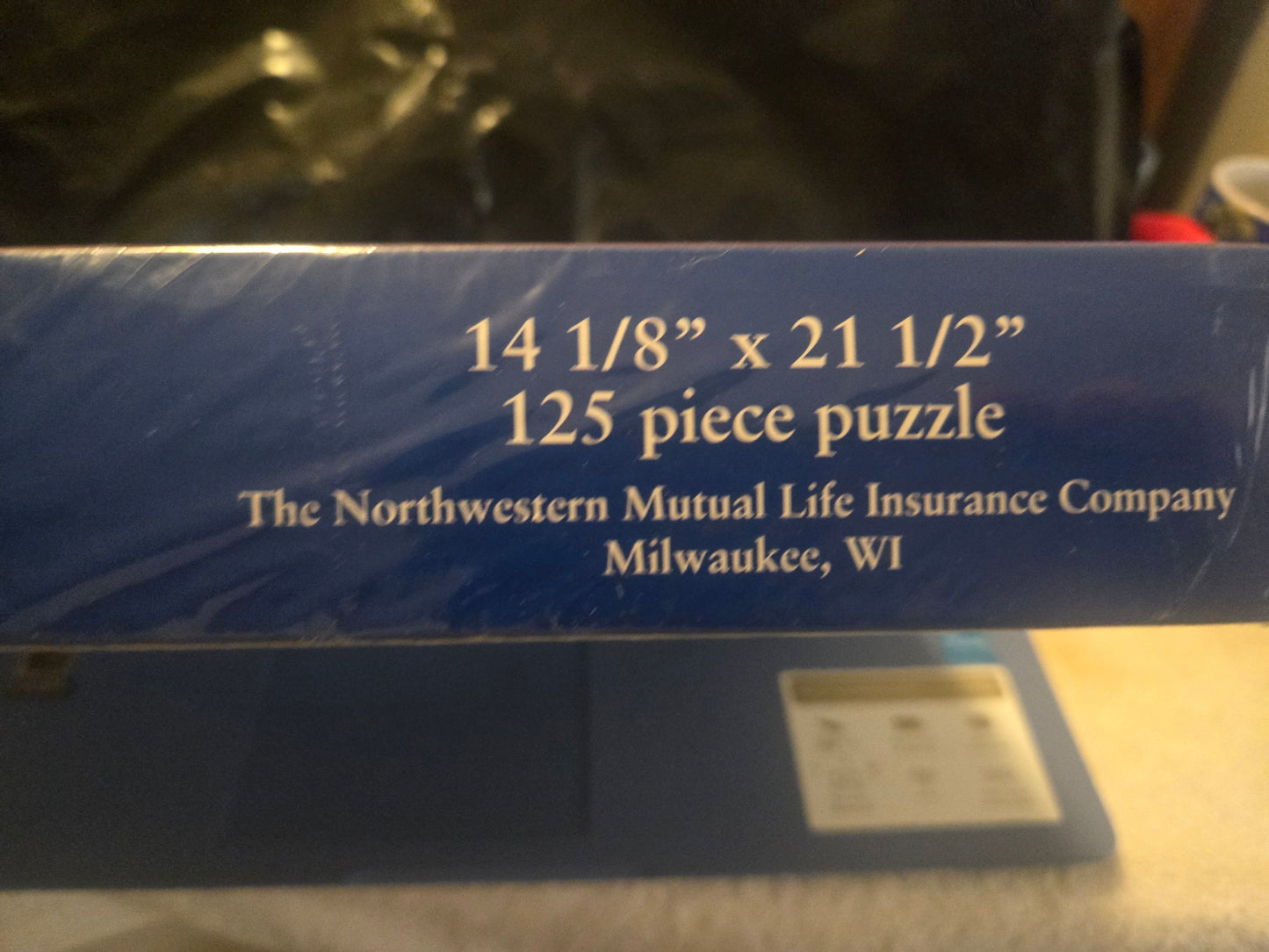 Rare New Northwestern Mutual Life Insurance 125 Pc Jigsaw Puzzle | Milwaukee Cityscape new sealed