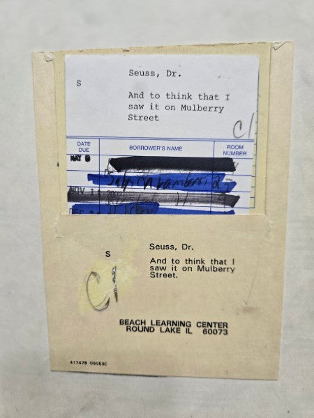 ULTIMATE Dr. Seuss DISCONTINUED 19-Book Library Archive - Rare VariantS & 1937 Blue "And To Think It Happened On Mulberry Street"