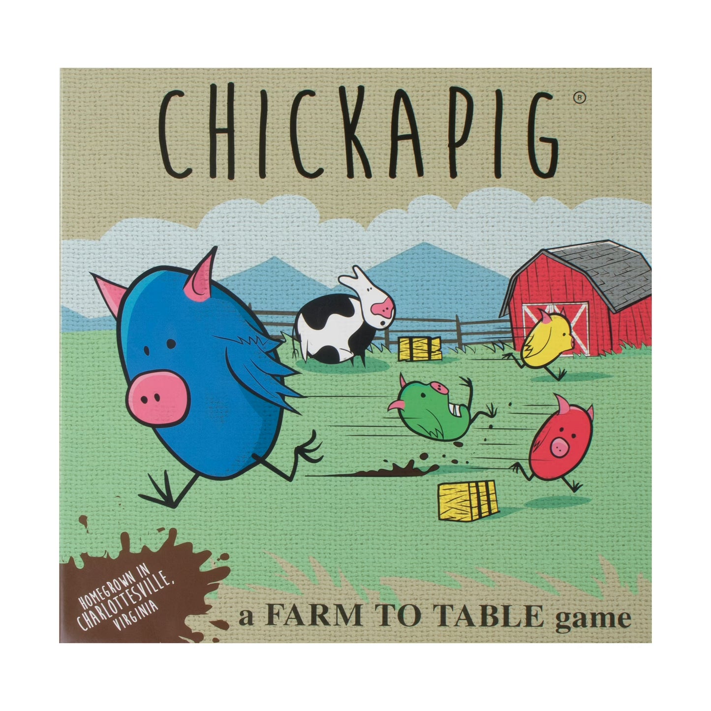 Buffalo Games Chickapig Strategic Family Board Game 2-4 Players Ages 8+ NEW SEALED
