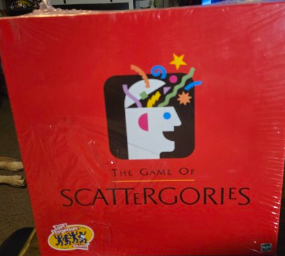 VINTAGE 1999 THE GAME OF SCATTERGORIES HASBRO - GET TOGETHER GAMES PARTY FAMILY FUN GAME SEALED