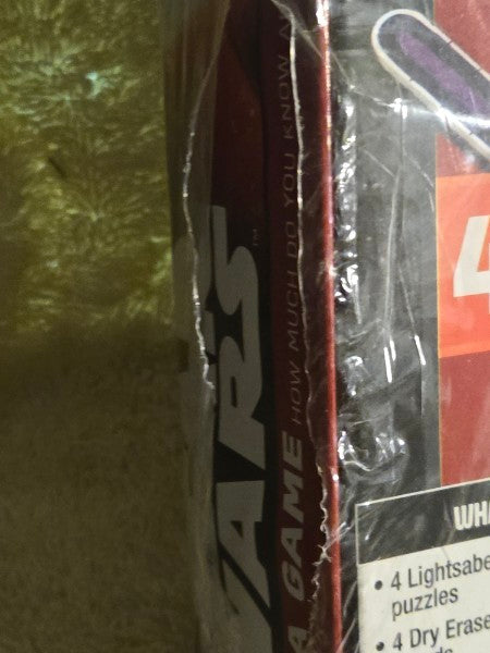 Star Wars Trivia Game – 650+ Questions & Lightsaber Puzzles – New & Sealed