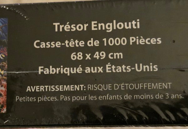Vermont Christmas Co Sunken Treasure 1000 Piece Jigsaw Puzzle Mark Gregory NEW