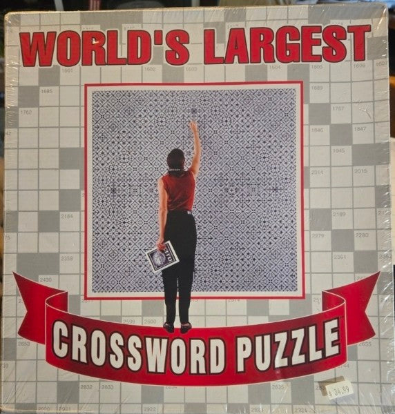 World's Largest Crossword Puzzle Age Grade 14 Years and up new sealed