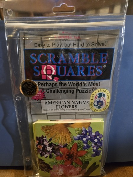 American Native Flowers  - Scramble Squares Perhaps the worlds most challenging 9-piece brainteaser puzzles 1998 new sealed (Copy) (Copy)