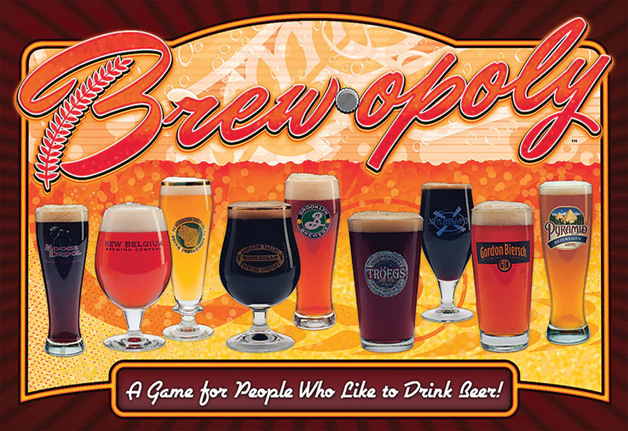 BREW-OPOLY A PARTY GAME FOR PEOPLE WHO LOVE TO DRINK LATE FOR THE SKY NEW SEALED