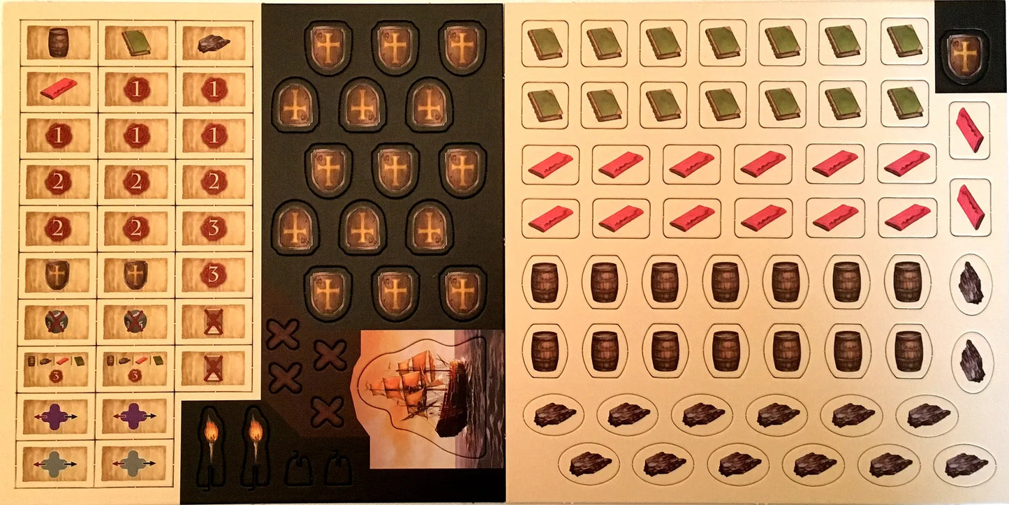 KEN FOLLETT "A COLUMN OF FIRE"GAME by MICHAEL RIENECK BASED ON THE BOOK. NEW SEALED