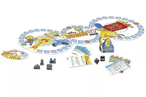 Scene It The Simpsons (Deluxe Edition) (DVD / HD Video Game, 2009)