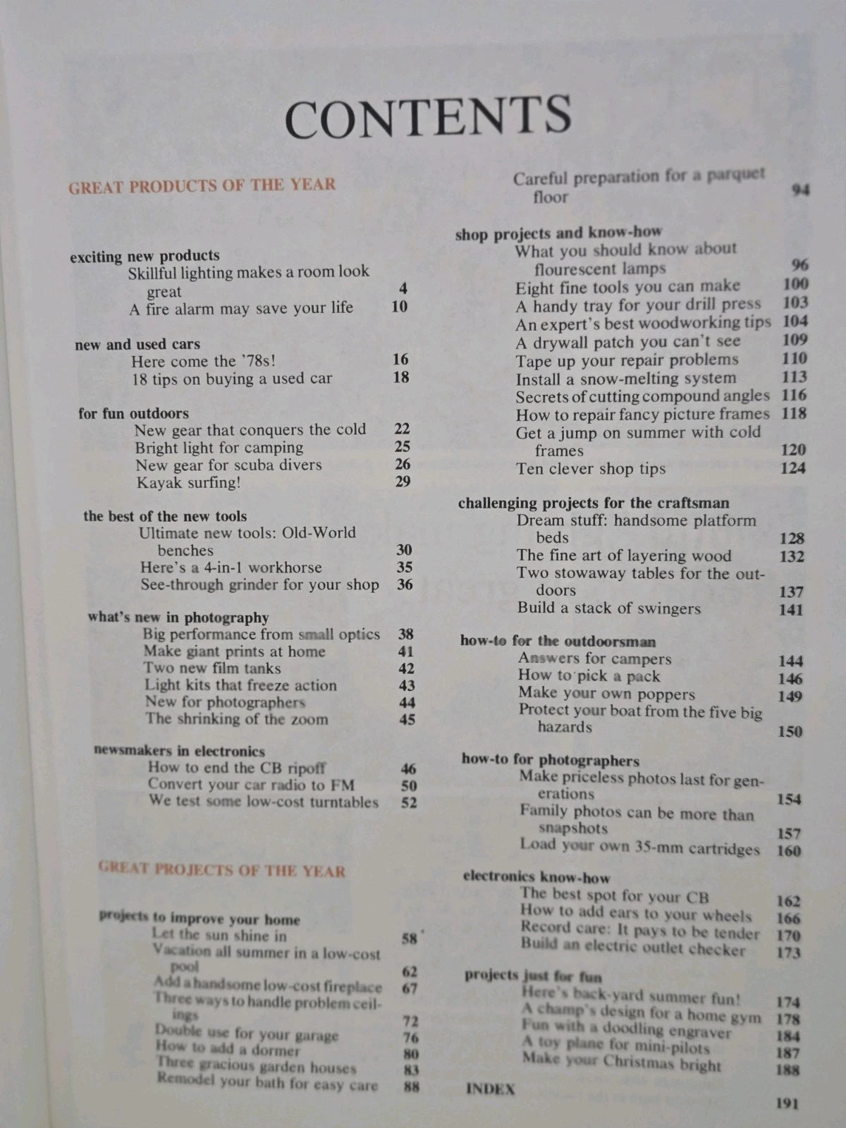 VTG 1978 POPULAR MECHANICS DO IT YOURSELF YEARBOOK GREAT DIY COLLECTIBLE BOOK