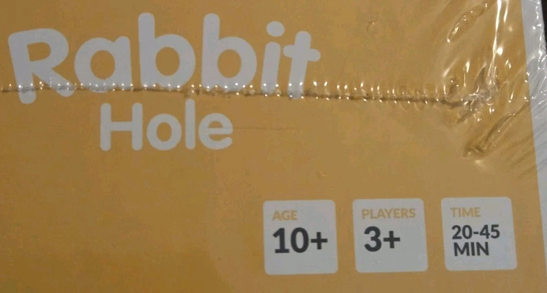 RABBIT HOLE.. WHAT WILL YOUR FRIENDS FALL FOR? FUN FAMILY PARTY GAME FROM DYCE