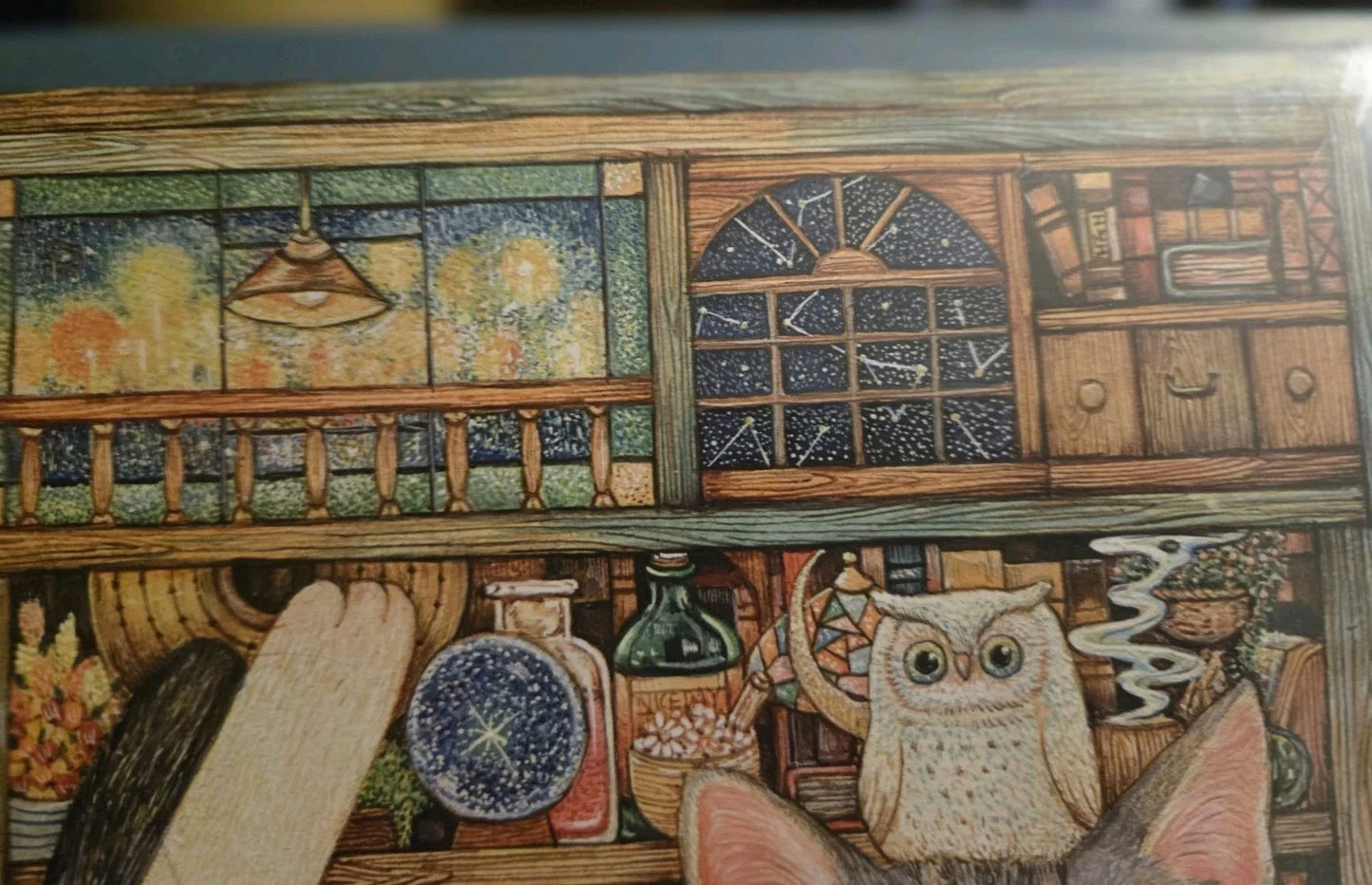 PINTOO SHOWPIECE COTTON LION - BREAKTIME 600 PLASTIC PIECE PUZZLE CATS OWLS FOX. NEW SEALED