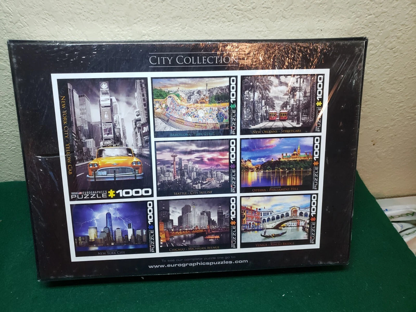 EuroGraphics City Collections New York City World Trade Center 1000 Piece Puzzle New Sealed