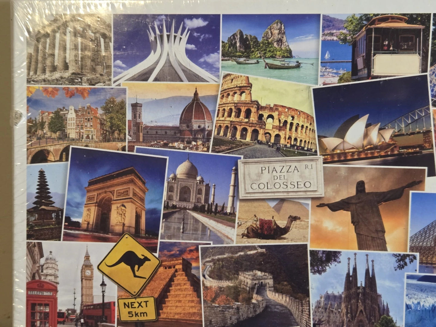 EUROGRAPHICS GLOBETROTTER BEAUTIFUL LANDMARKS OF THE WORLD 1000 PC PUZZLE USA