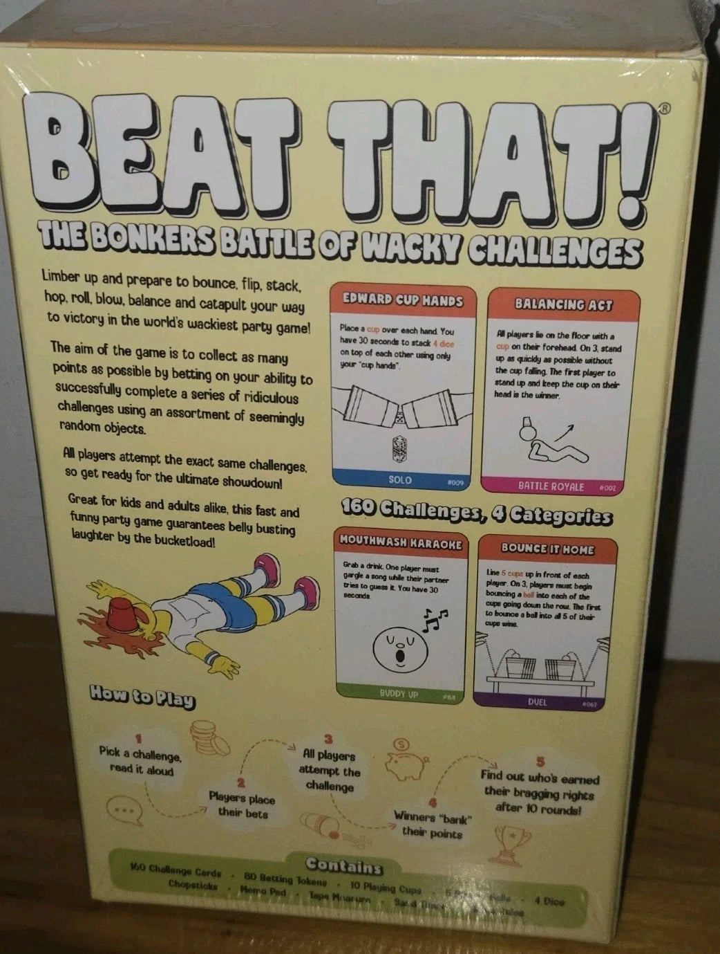 Award Winning Beat That! The Bonkers Battle Of Wacky Challenges Game  Brand New!
