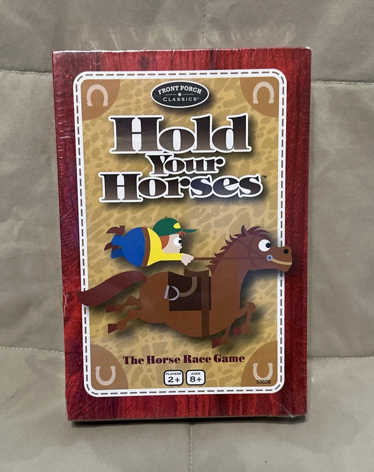Hold Your Horses The Horse Race Game Front Porch Classics NIB sealed