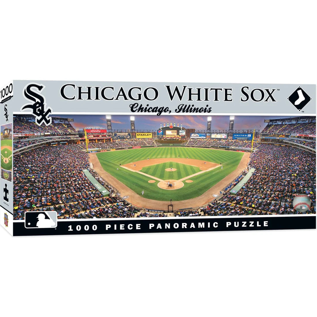 Chicago White Sox - 1000 Piece Panoramic Jigsaw Puzzle Brand new Factory Sealed