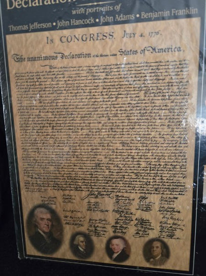 Historic Documents From The Past Declaration Of Independence Jigsaw Puzzle 750 Pc factory sealed