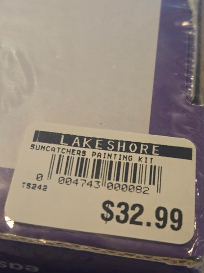LAKESHORE SUNCATCHERS PAINTING SET TS242 LET YOUR ART SHINE. NEW SEALED ARTS & CRAFTS