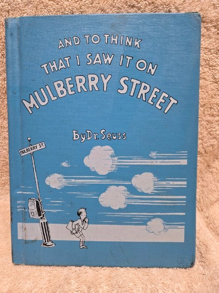 ULTIMATE Dr. Seuss DISCONTINUED 19-Book Library Archive - Rare VariantS & 1937 Blue "And To Think It Happened On Mulberry Street"