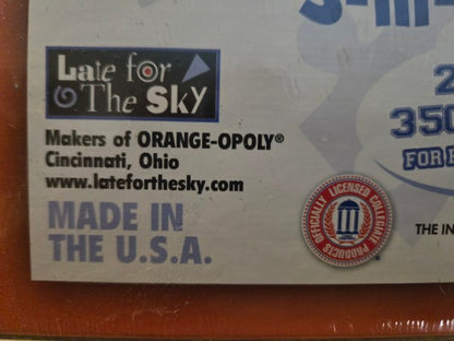 Syracuse Orange Football Helmet 3 in 1 TRI-a-puzzle Jigsaw Puzzle 350 Pc New Late For The Sky