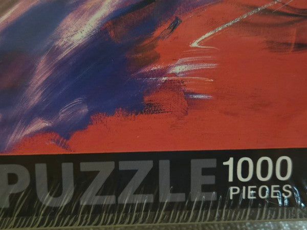 Jen Sterling Abstract Art "Electric" 1000 Piece Jigsaw Puzzle New Sealed 20x28