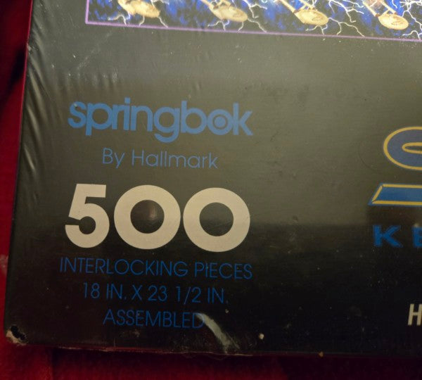 Vtg 1994 Star Trek Puzzle 3-D Sensations Springbok Hallmark 500 pc SEALED NOS