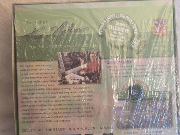 MasterPieces Kim Norlien Sanctuary 1000pc Puzzle 3ft Wide - Hidden Images - NEW SEALED