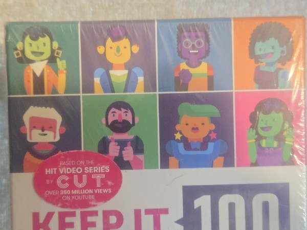 Keep It 100: The Game of Surprising Surveys by Cut - Adult Party Card Game NEW