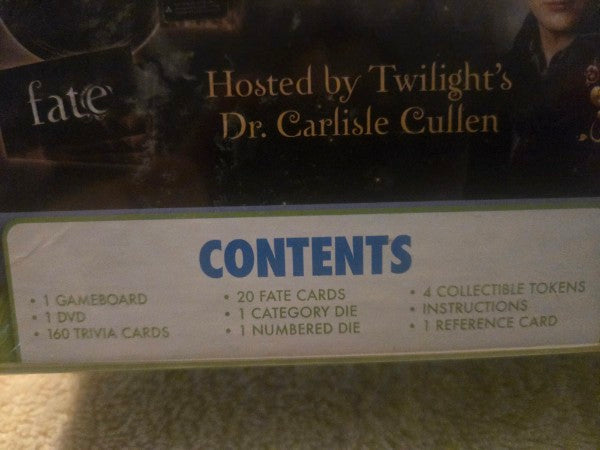 2010 Scene It? The Twilight Saga Deluxe DVD Board Game NEW Factory Sealed Mattel