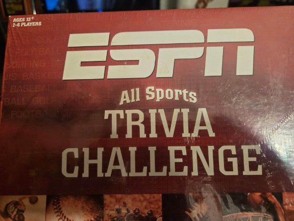 ESPN All Sports Trivia Challenge Board Game - New & Sealed - 1,500 Questions