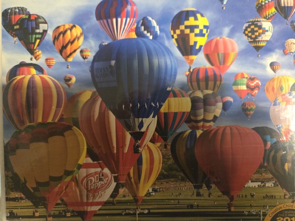 Colorluxe 1000 Piece Jigsaw Puzzle - Up, Up and Away! Albuquerque Balloons New Sealed