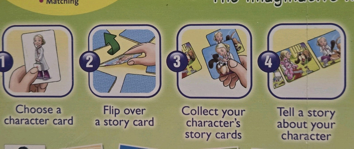 RAVENSBURGER TELL A STORY MEMORY AND STORYTELLING GAME MATCHING CREATIVITY 4+