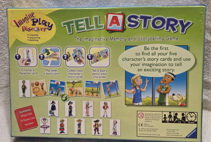 RAVENSBURGER TELL A STORY MEMORY AND STORYTELLING GAME MATCHING CREATIVITY 4+