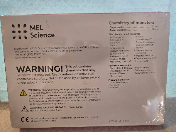 Share MEL Chemistry STEM Science Kits Box Lot - 4 Sealed Homeschool Science Labs 10+