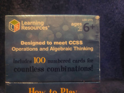 Learning Resources I Sea 10! Math Game - New & Factory Sealed - Ages 6+ Grade 1+