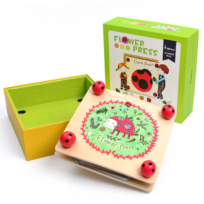 MIDEER - FLOWER PRESS. PRESERVE A BIT OF NATURES BEAUTY AGES 3+ Kids Craft