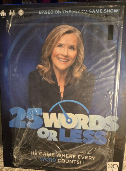 25 Words or Less Family Board Game TV Show Home Version - New Factory Sealed