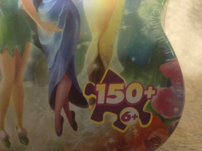 Vtg 2007 Disney Fairies Tinker Bell Puzzle SEALED Butterfly Tin 150 Pc MEGA Find