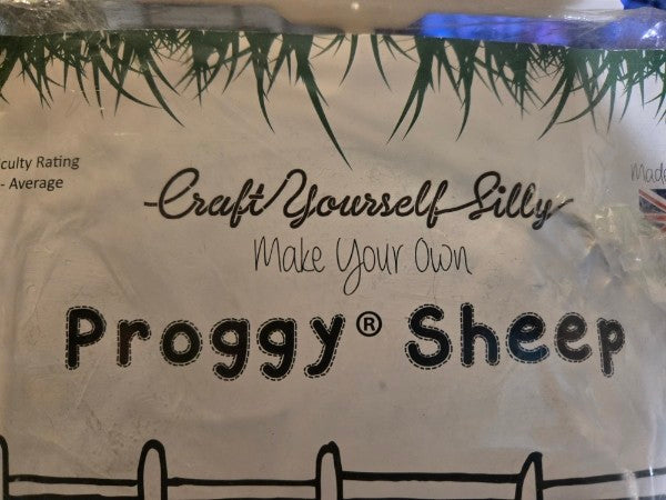 CRAFT YOURSELF SILLY... MAKE YOUR OWN PROGGY SHEEP CRAFT KIT FROM THE U.K. NEW SEALED