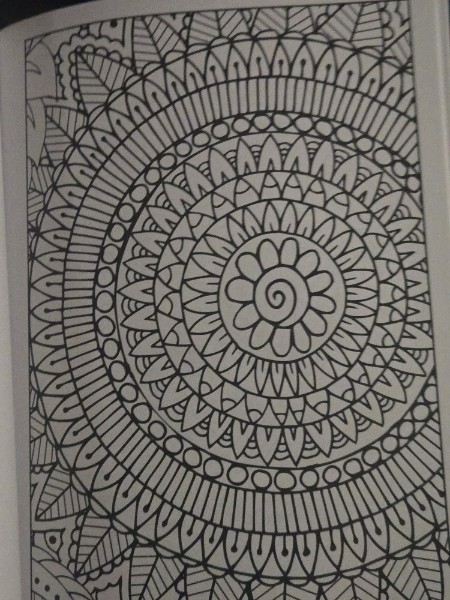 Adult Coloring Book Mindful Moments Volume 8: Stress Relief, Mindfulness, Mandalas, Nature [BRAND NEW/LIKE NEW]