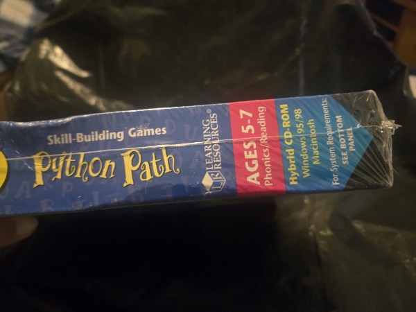 NEW Sealed! Learning Resources Python Path Phonics CD-ROM Software LER 5150 Win/Mac