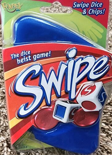 Fundex Swipe The Dice Heist Family Party Game 2004- Brand New sealed